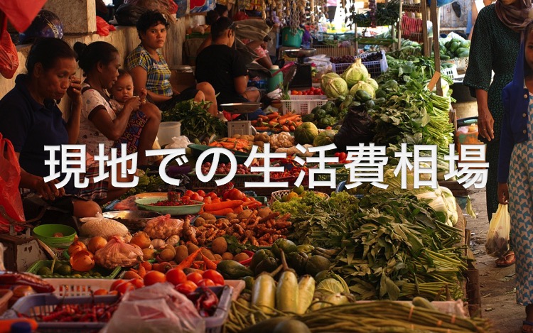 単身赴任・現地での生活費相場