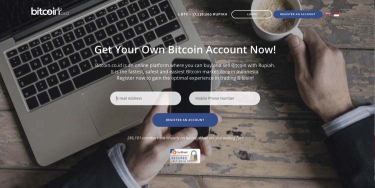 ビットコイン開設1