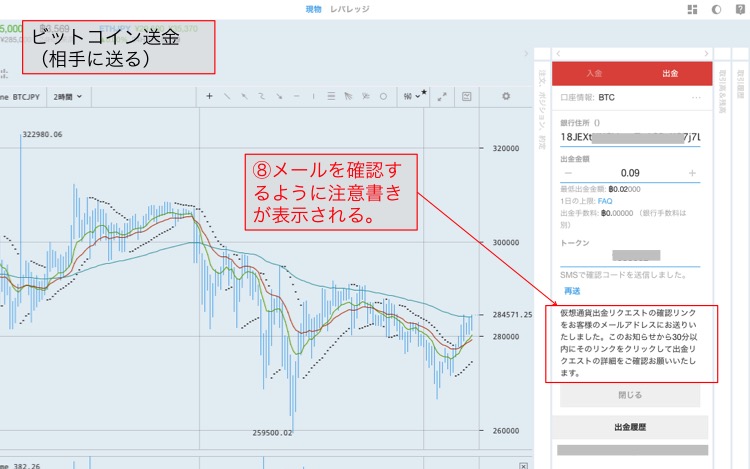 ビットコイン代金支払い6